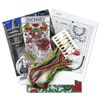Tobin Christmas Treasures Cross Stitch Stocking Kit, 17" Long 14 Count