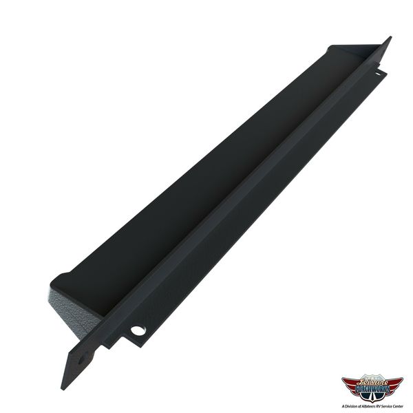 12" Black Screen Door Slide STOP ONLY  Durable Replacement for All RVs