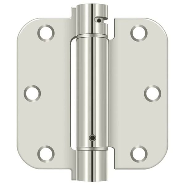 Deltana Dsh35r514 Spring Hinge, Bright Nickel