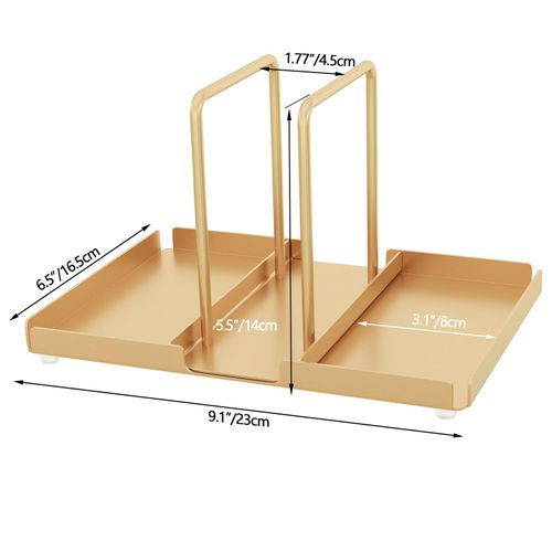 Gold Napkin Holder, Metal Napkin Holder for Table, Napkin Holder with Salt and Pepper Shakers Caddy, Standing Paper Napkin Storage for Dining Table Kitchen Decor