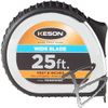 25 ft. Tape Measure,1-3/16" Blade,Orange/Black