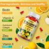 Hydrolyzed Collagen Gummies With Biotin,Vitamin C& E - 60 Vegan Gummy