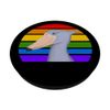 Shoebill Colorful Rainbow Bird Birdwatcher Diversity PopSockets Swappable PopGrip