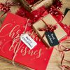 Box.it.pack.it Kraft Paper Gift Tags, Mixed Colour, Rectangular 5x3 cm, 100 Pack with String