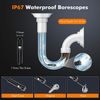 Dual Lens Endoscope Camera with Light  Borescope 1920P HD Inspection Camera with