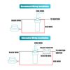 X AUTOHAUX 1244A Electronic Ignition Kit for 12 Volt Negative Ground Systems Points-to-Electronic Kit