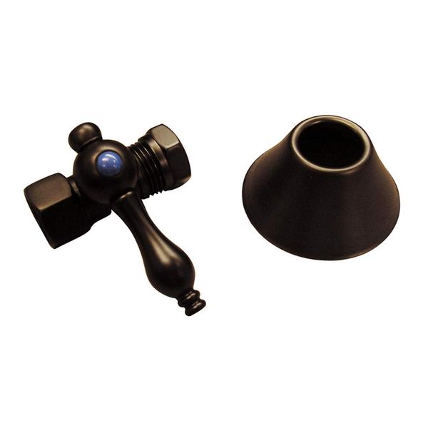 Straight Stop with Flange - 1/2" IPS