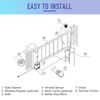 Auto Slide Gate Opener Motor w.Infrared sensor Remote-Control key 1800lbs PBF