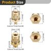 sourcing map M8 M6 Battery Terminal Charging Posts Positive or Negative Battery Terminal Connector Post Adapter Thread Stud 1 Pair
