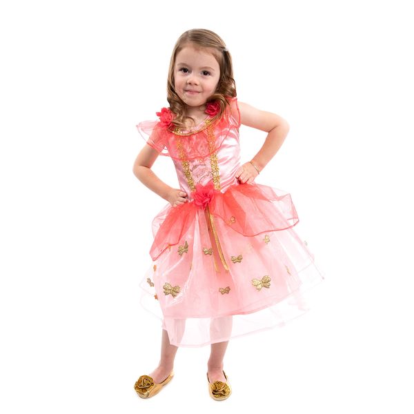 Little Adventures Butterfly Fairy Dress Up Costume (Medium (Age 3-5)) - Machine Washable Child Pretend Play and Party Dress (wings sold separately)