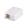 Panduit CBXJ2WH-A 2-Port Surface Mounting Box for LD3/LDP3/LD5/LDP5, White