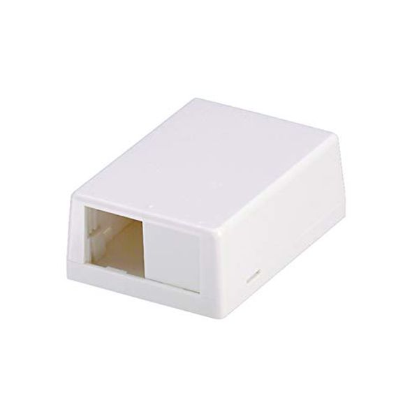 Panduit CBXJ2WH-A 2-Port Surface Mounting Box for LD3/LDP3/LD5/LDP5, White