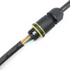 Outdoor Waterproof Underwater Plug Electrical Wire Cable Connector (3, 3 Pin (5-9mm))