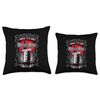 Know It's Rock And Roll But I Like It - Keytar Throw Pillow