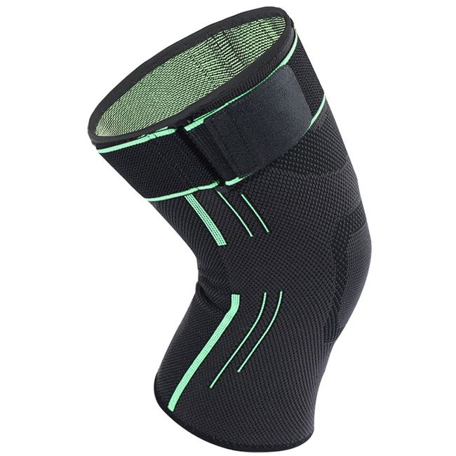 Knee Supporter Ultra Thin Exercise Compression Double -sapo-ta- Compression Force Compression Knee Fixed Joints Ligaments Protection Sheer Breathable Elastic Injury Prevent Climbing, Running, Basketball Outdoor Sports Left, Right, Unisex