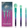 Profusion Cosmetics Jurassic Makeup Collection 3 Piece Face and Eye Brush Set