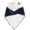 Dribble Ons Bib - Navy (0-24 Months)