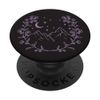 Soft Purple - Boho Floral Moon Mountain PopSockets Swappable PopGrip
