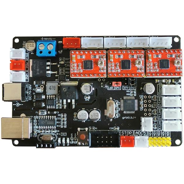 JADAZI GRBL CNC Control Board for 3 Axis Stepper Motor Controller