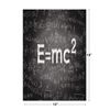 Physics Formula Mass Energy Equivalence Albert Einstein ArtPrint Poster 18x12
