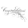 Spellbinders Copperplate Congratulations Press Plate, Metal