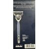 6 Pack King C Gillette 5 Blade Shaving & Edging Razor Navy Handle + 2 Blades