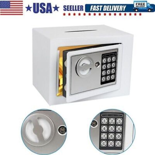 Electronic Digital Safe Box Keypad Lock Home Security Office Hotel Safety