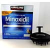 KIRKLAND Minoxidil 5% Extra Strength Solution 6 Month + Silicon Scalp Massager