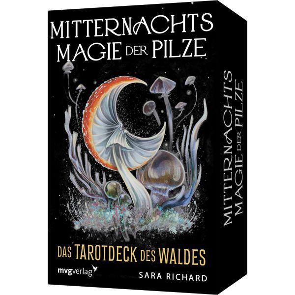 Mitternachtsmagie der Pilze: Das Tarotdeck des Waldes. Entdecke die geheimnisvolle Welt der Pilze in 78 einzigartigen Tarotkarten