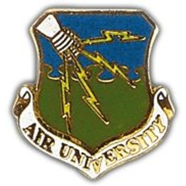 US Air Force University Shield Lapel Pin
