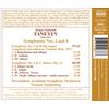 Taneyev: Symphony No. 2 In B Flat/ Symphony No. 4 In C Minor