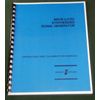 HP 8657B (late) Operation & Calibration Manual: Comb Bound & Protective Covers