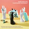 GOODY Planet SlideProof Claw Clips 2ct Black and Cream