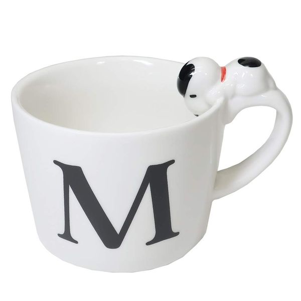Marimocraft Snoopy [Mug] Figure, Initial Mug, Letter M, Peanuts