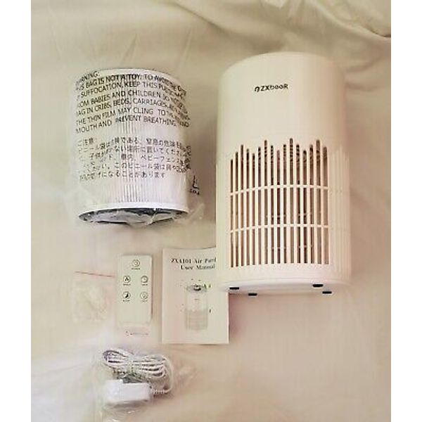 ZXBeer H13 Air Purifier W/ Night Light, Timer, Sleep Mode and Remote Control