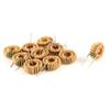 sourcingmap 10 Pcs Toroid Core Inductor Wire Wind Wound 10MH 40mOhm 2A Coil
