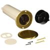 Raco 6RF151SR Round Nonmetallic Drop-in Floor Box Kit, Includes Flange, Brass