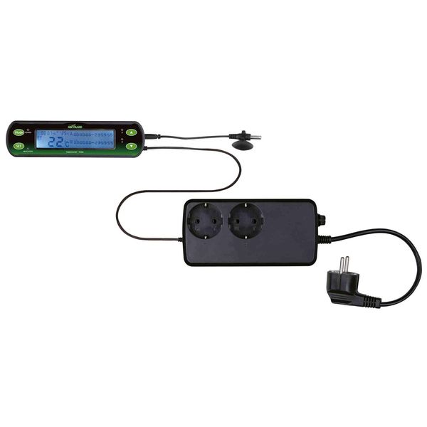 TRIXIE Digital Thermostat with Two Circuits, 16 x 4 cm