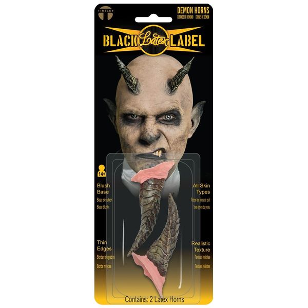 Tinsley Transfers Demon Horns Latex Standard