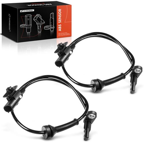 A-Premium ABS Wheel Speed Sensor Compatible with Dodge Models - Dart 2013 - Rear Driver & Passenger Side, 2-PC Set, Replace# 68082-090AC, 68082-090AB