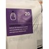 Code D 20 Ct SIMPLEHUMAN Custom Fit Trash Bags Can Liners Refill Size WHITE Pack