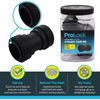 3) Sharkbite ProLock 1" Push-to-Connect Plastic Straight Coupling Pipe Fittings