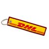 DHL Flight Crew Embroidered Keyring
