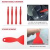 Nilight 102 Pcs Trim Removal Tool Kit Red Auto Push Pin Bumper Retainer Clip Set