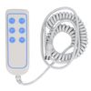 Hand Remote Control, 8 Pin PVC Bed Remote Control for Folding Bar