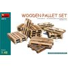 Mini Art MA49016 1/48 Wooden Pallet Set, Plastic Model