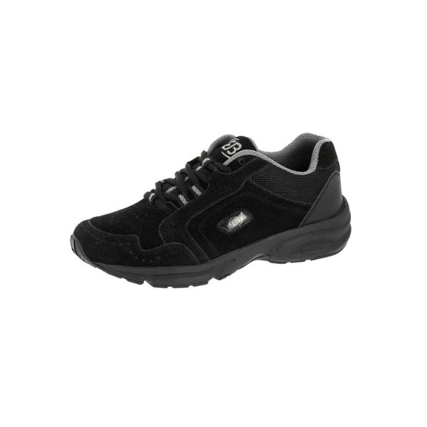 Brütting Damen Circle Walkingschuhe, Schwarz Silber, 38 EU