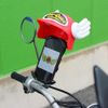 Mr Quick Motorcycle Smartphone Holder with Visor Yellow
