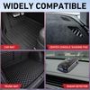Radar Detector Bracket with Dashboard Hook Ring Installation, No Installation Tools Required, Easy to Install, Compatible with Radar Detectors with Flat and Hard Bottom (2PCS)