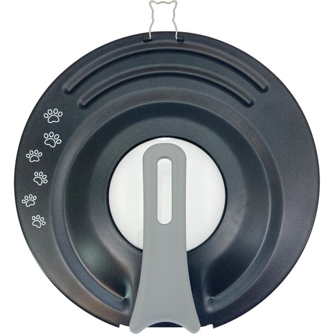 Wahei Freiz RE-7516 Cat Pattern Frying Pan Cover, 9.4, 10.2, 11.0 inches (24, 26, 28 cm), Stand Type, With Glass Window, Cat Goods, Nyankore